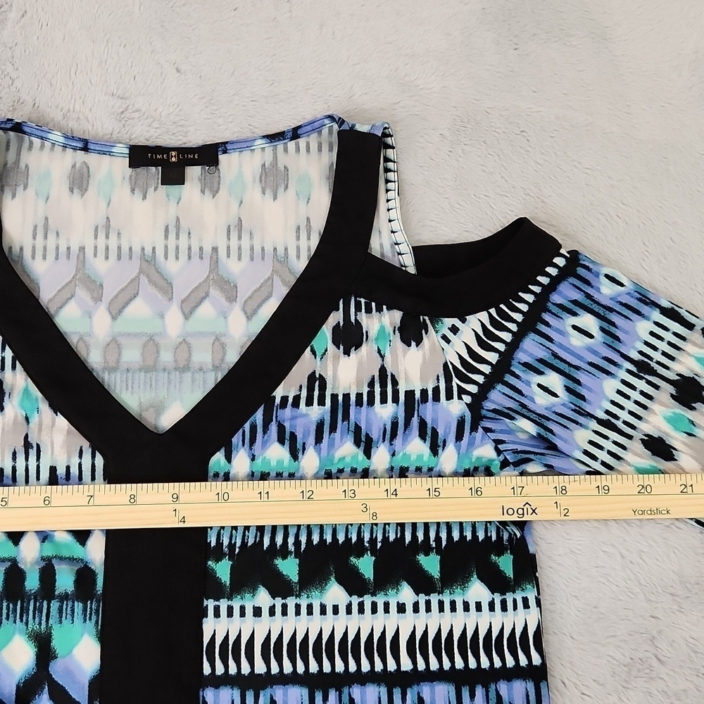 Time Line polyester blouse - Picture 4 of 8